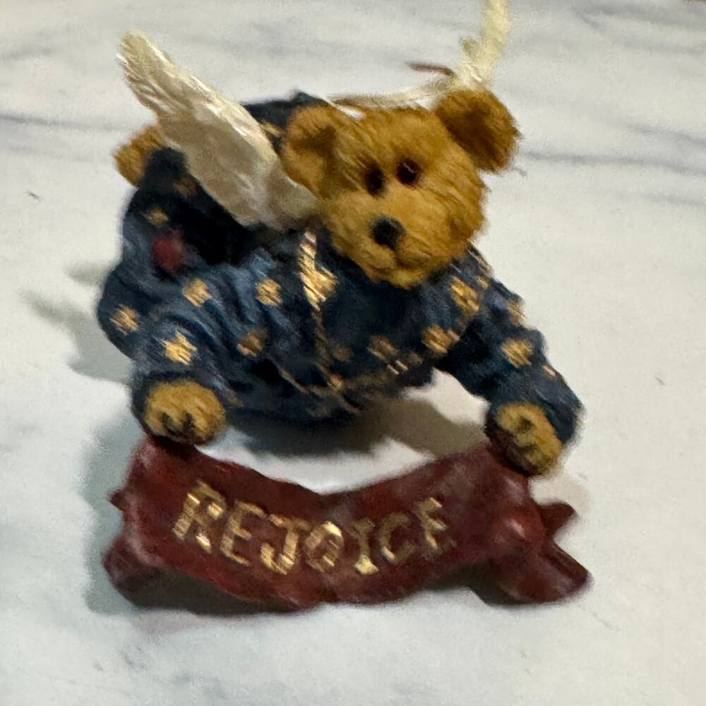 Boyds Bears ornament Angelbright Rejoice